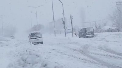 Yoğun kar yağışı ve buzlanma riski nedeniyle Arapgir, Doğanşehir, Doğanyol