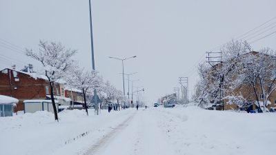 Malatya’da etkisini sürdüren yoğun kar yağışı ve olumsuz hava koşulları