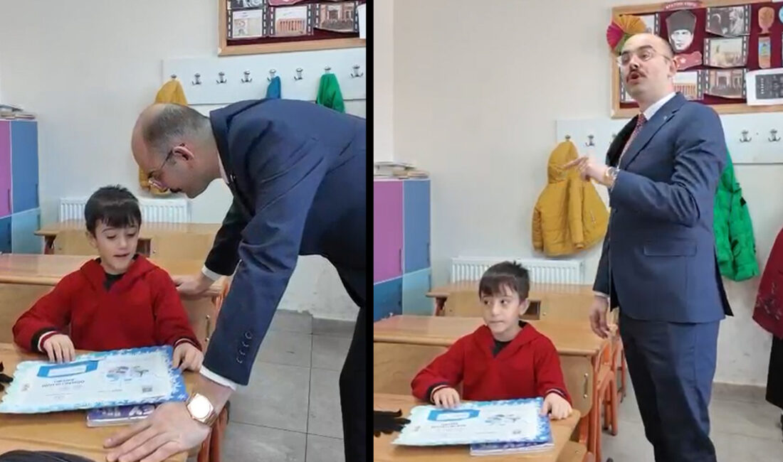 Karne töreninde dikkat çeken talep Doğanşehir’de karne dağıtım programında konuşan ilkokul öğrencisi Rüzgar, yaşadığı mahallenin
