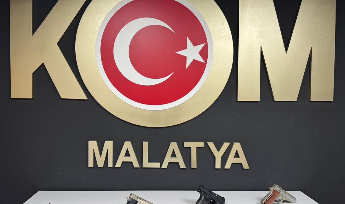 Emniyet birimlerince yürütülen çalışmalarda 3 ruhsatsız tabanca ve 1 kurusıkı