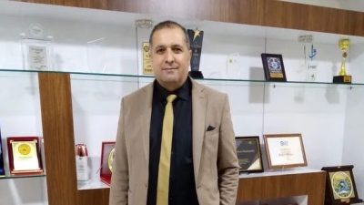 Deprem sonrası yeniden inşa edilen Malatya Ortaokulu’nda, merhum gazeteci Akif