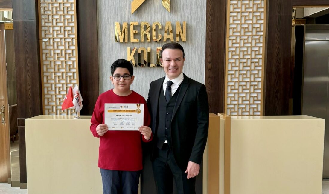 Malatya’da eğitim gören ortaokul öğrencisi Davut Efe Pepeler, 72 ülkeden