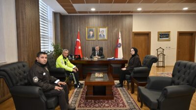 Adıyaman’da İl Emniyet Müdürü Arzum Nazman, emniyet teşkilatının her kademesinde