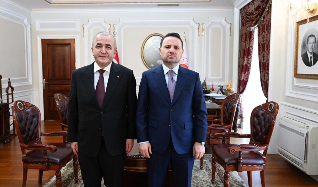 Elazığ Valisi Numan Hatipoğlu, başkent temasları kapsamında Adalet Bakanı Akın