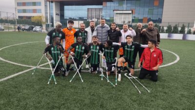 Konya deplasmanında rakibini 3-0 mağlup eden Malatya Büyükşehir Ampute Futbol