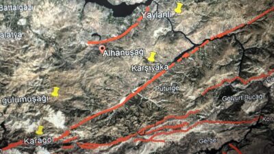 AFAD tarafından 4.4 olarak açıklanan Battalgazi depremi sonrası ünlü yer