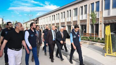 Malatya Büyükşehir Belediye Başkanı Sami Er, yeniden inşa edilen Malatya