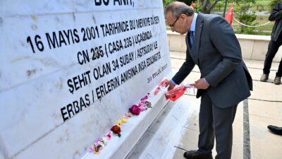 Malatya’da 16 Mayıs 2001’de meydana gelen CASA uçağı kazasında şehit