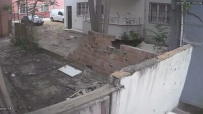 Malatya’da meydana gelen 5.6 büyüklüğündeki depreme ilişkin yeni güvenlik kamerası
