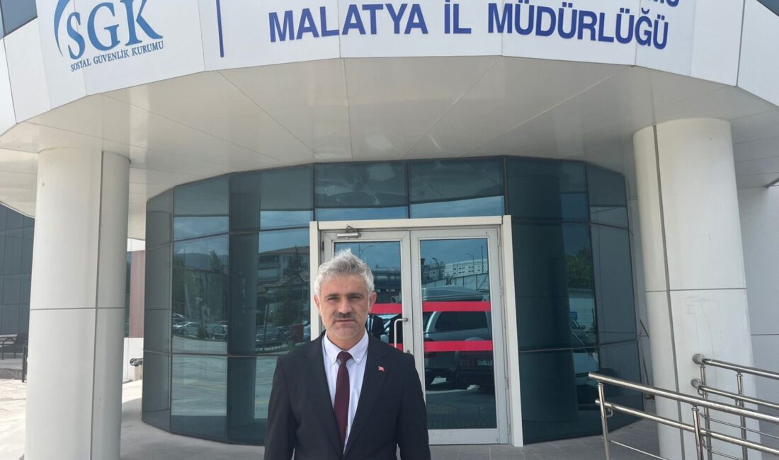 Malatya Türk Büro-Sen 1 Nolu Şube Başkanı Eyüp Selim Elmas,