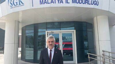 Malatya Türk Büro-Sen 1 Nolu Şube Başkanı Eyüp Selim Elmas,