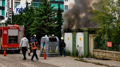 Malatya’da bir trafoda çıkan yangın mahalle sakinlerine korku dolu anlar