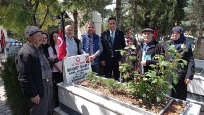 Şehitler Bayram Öncesi Dualarla Anıldı Malatya Gazi ve Şehit Aileleri Derneği tarafından Kurban Bayramı öncesi