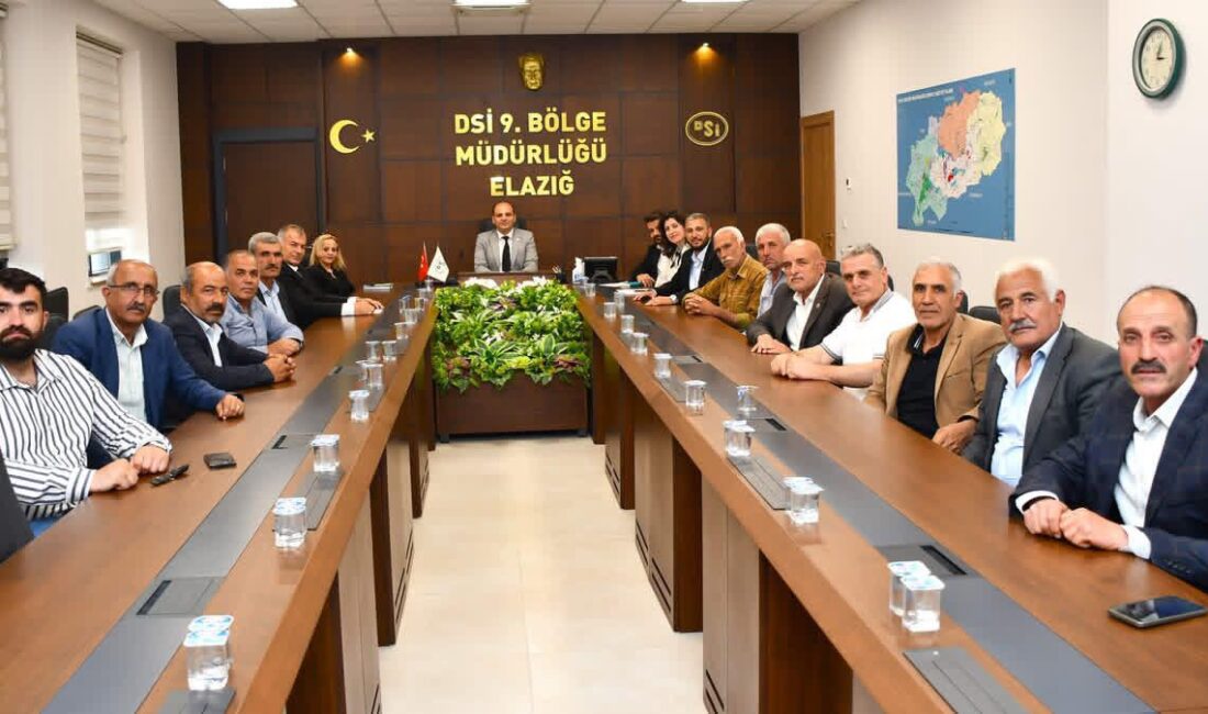 Battalgazi ilçesinden muhtarlardan oluşan heyet, DSİ 9. Bölge Müdürü Ömer