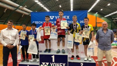 Malatyalı milli badmintoncu Kerem Eren Çelik, Çekya’nın başkenti Prag’da düzenlenen