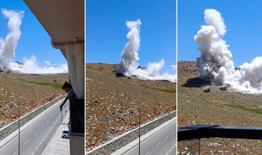 İkizce Deprem Konutları’nda Dinamitli Patlatma Tedirginlik Oluşturdu Yeşilyurt ilçesindeki İkizce Deprem Konutları 2. Bölge 1. Etap yakınlarında