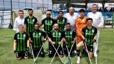 Ampute Futbol Süper Ligi’nin 25. haftasında sahasında Şanlıurfa Depsaş Enerji