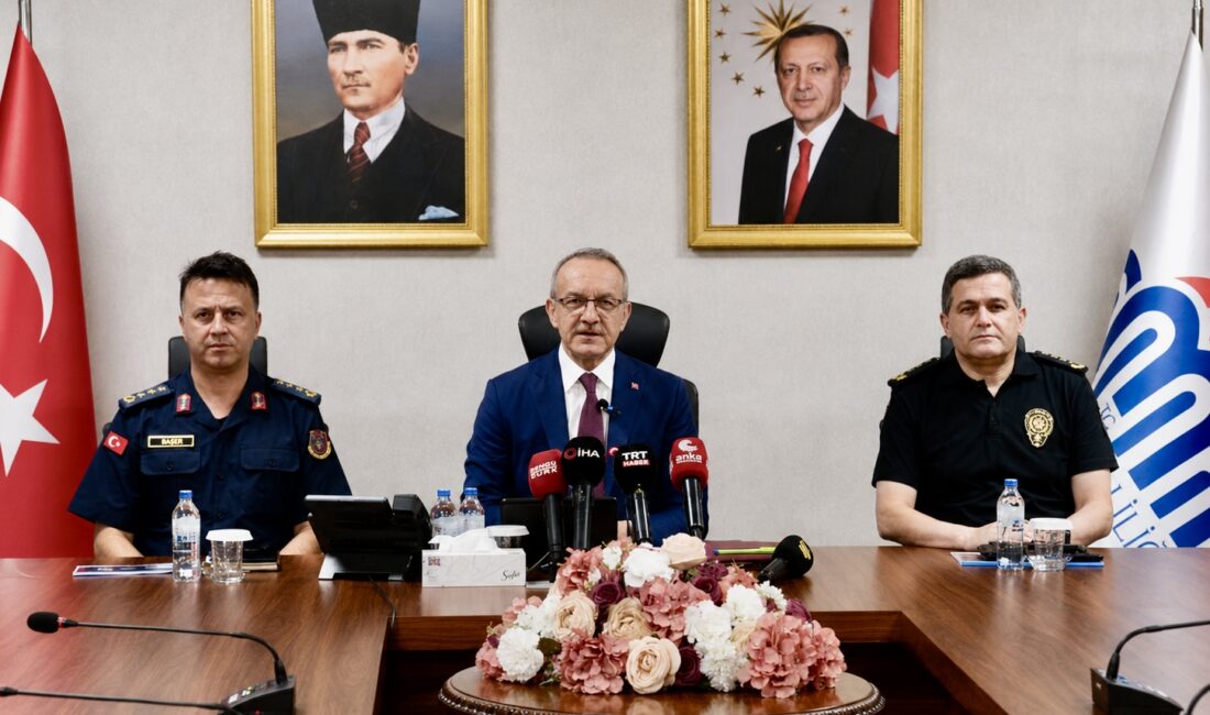 Malatya Valisi Seddar Yavuz, yılın ilk 5 aylık asayiş verilerini