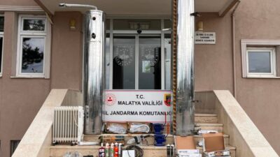 Malatya’nın Yeşilyurt ilçesinde bir şantiye alanında meydana gelen hırsızlık olayları