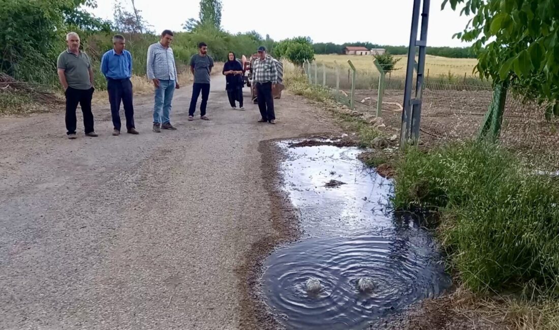 Yıllardır çözülemediği belirtilen kanalizasyon sorunu nedeniyle rögarlardan taşan atık suların