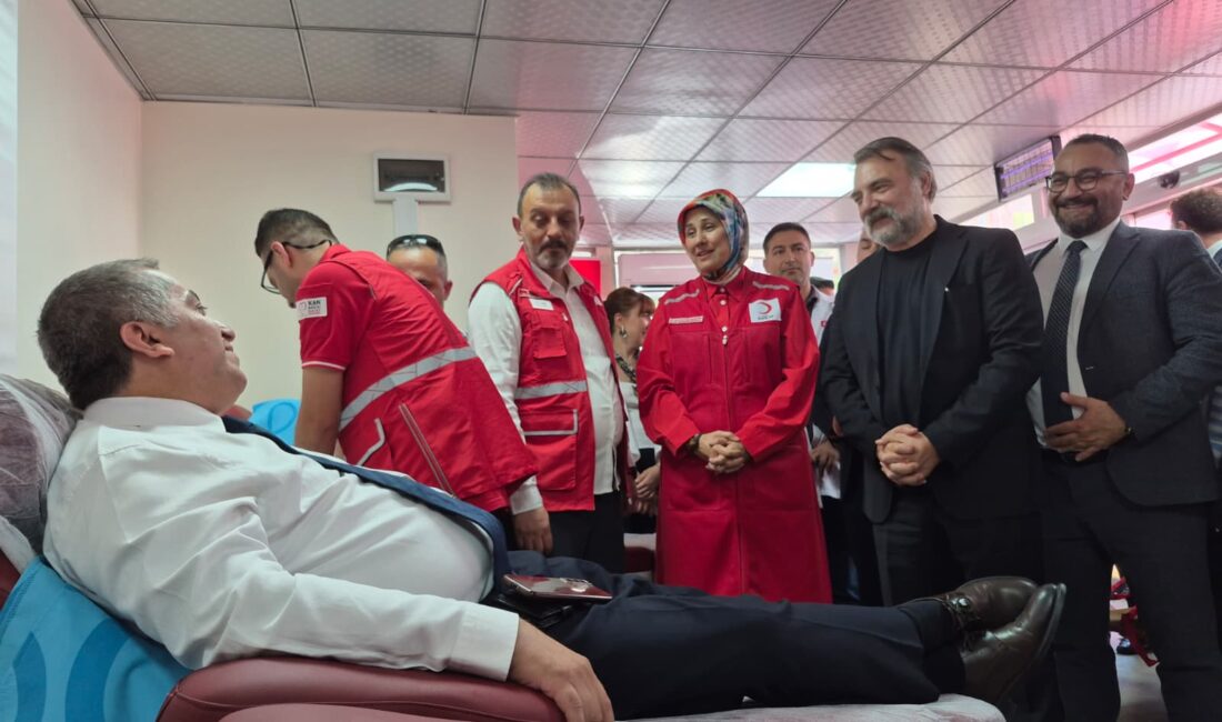Türk Kızılayı, Malatya’da gönüllü kan bağışını teşvik etmek amacıyla hizmet