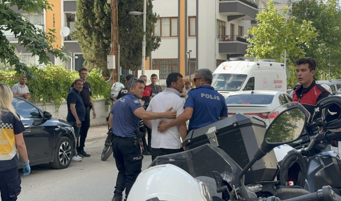Malatya’nın Yeşilyurt ilçesinde bir dönüşüm inşaatında işçi ile müteahhit arasında