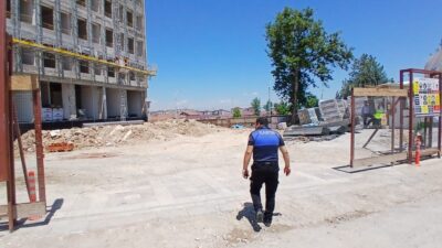 Battalgazi Belediyesi Zabıta Müdürlüğü ekipleri, Yükseköğretim Kurumları Sınavı’nın (YKS) ilk