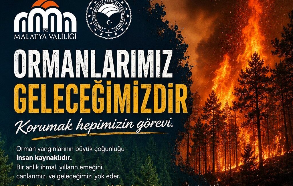 Malatya Valiliği, yaz aylarında artan sıcaklık, düşük nem ve kuvvetli