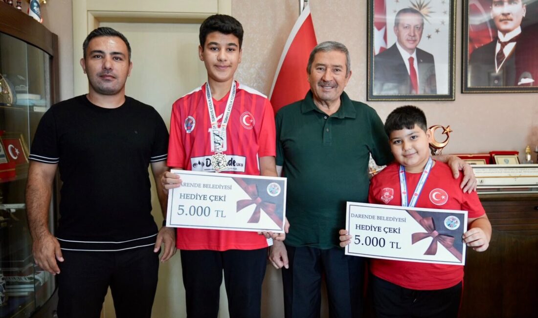 Darende’nin Genç Sporcularından Türkiye Dereceleri Darendeli genç sporcular İshak Bozdemir ile Miraç Hüseyin Kılıç, atıcılık