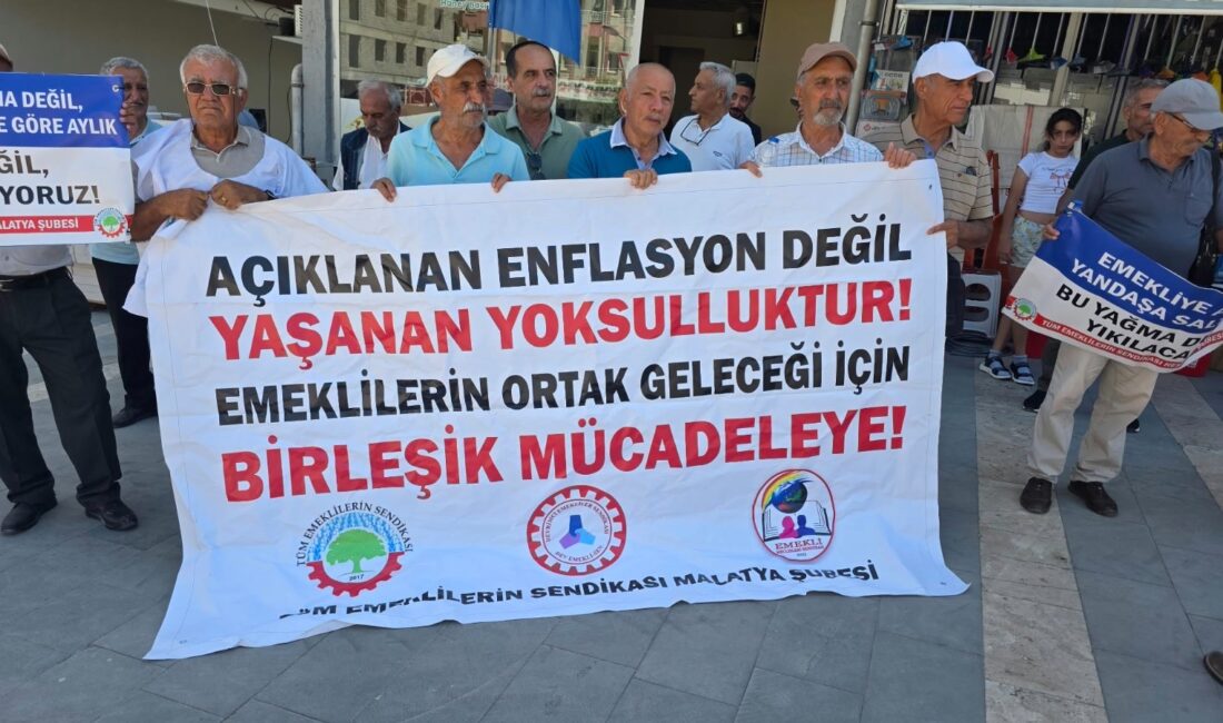 Tüm Emeklilerin Sendikası Malatya Şubesi, Ankara’da ücret, tazminat ve özlük