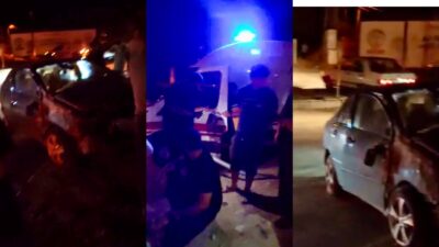 Malatya’da kontrolden çıkan otomobilin kavşak içerisindeki refüje çarpması sonucu sürücü