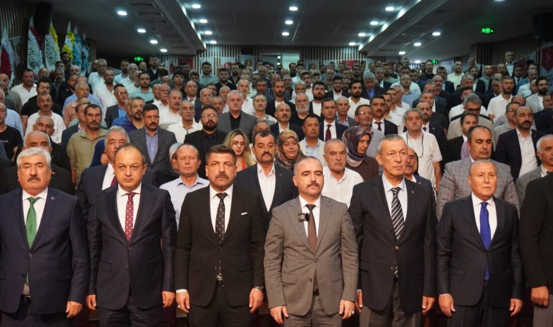 MHP Battalgazi’de Mehmet Ataş Güven Tazeledi MHP Battalgazi İlçe Teşkilatı’nın kongresinde, 14 Mayıs 2026’da ilçe başkanlığına