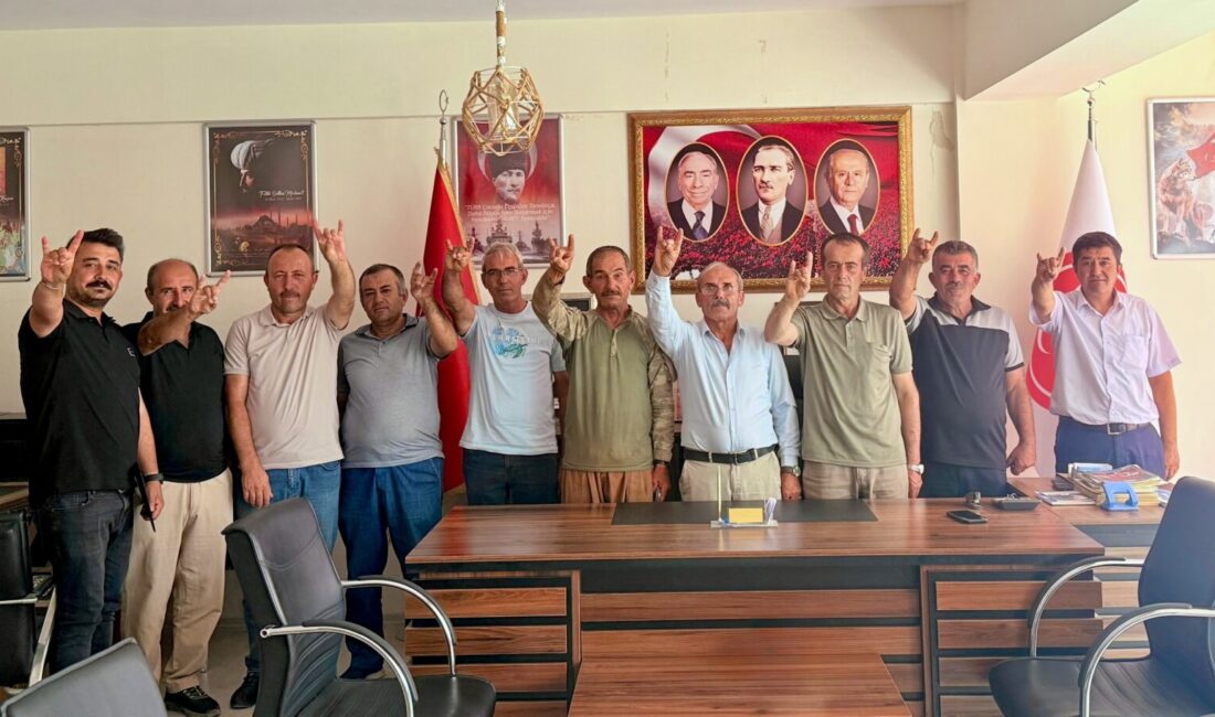 MHP Kuluncak İlçe Teşkilatı, ilçe kongresinin ardından yeni yönetimiyle ilk