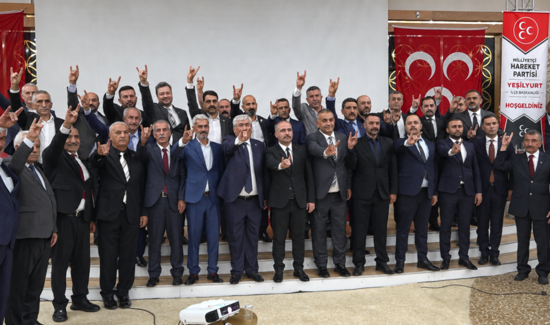 MHP Yeşilyurt’ta Şemsettin Tüdün Güven Tazeledi MHP Yeşilyurt İlçe Başkanlığının 15’inci Olağan Genel Kurulu’nda mevcut Başkan