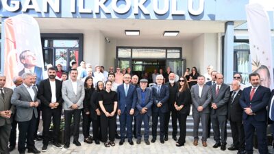 Malatya’da eğitim altyapısının güçlendirilmesi amacıyla yapımı tamamlanan Bülent Erdoğan İlkokulu,
