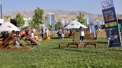 Malatya Kültür Yolu Festivali’nin sekizinci gününde bağlama yapımından geleneksel el