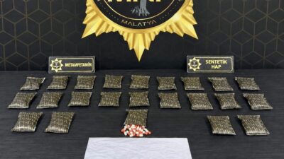 Malatya’da narkotik ekiplerinin sokak satıcılarına yönelik 1-8 Ağustos tarihleri arasında