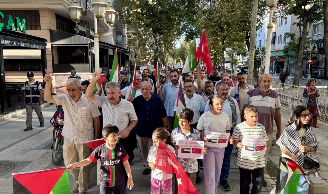 Kudüs Kardeşlik Platformu tarafından Gazze’ye insani yardımın engelsiz ulaştırılması talebiyle