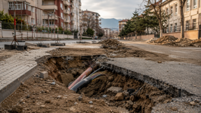 Malatya’da altyapı çalışması gerekçesiyle başlayan internet kesintisi, Çöşnük Mahallesi Yakamoz