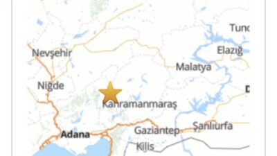 Adana’nın Saimbeyli ilçesinde meydana gelen 5 büyüklüğündeki deprem, çevre illerde