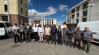 Malatya’nın Akçadağ ilçesinde yeni yapılan çarşıdaki iş yeri dağılımına tepki