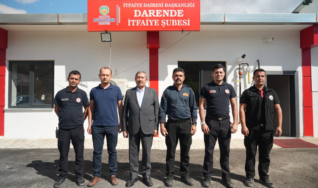 Başkan Bozkurt’tan İtfaiye Haftası ziyareti Darende Belediye Başkanı Alican Bozkurt, İtfaiye Haftası dolayısıyla Malatya Büyükşehir
