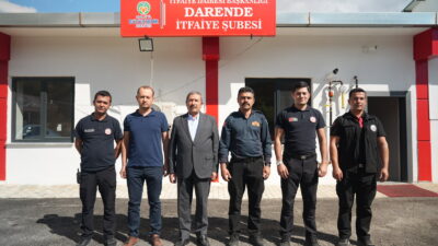 Başkan Bozkurt’tan İtfaiye Haftası ziyareti Darende Belediye Başkanı Alican Bozkurt, İtfaiye Haftası dolayısıyla Malatya Büyükşehir