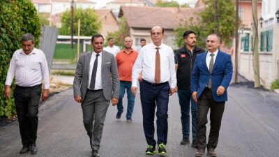 Yeşilyurt İlçesinde 2026 yılı yatırım programı kapsamında Samanlı Mahallesi’nde başlatılan