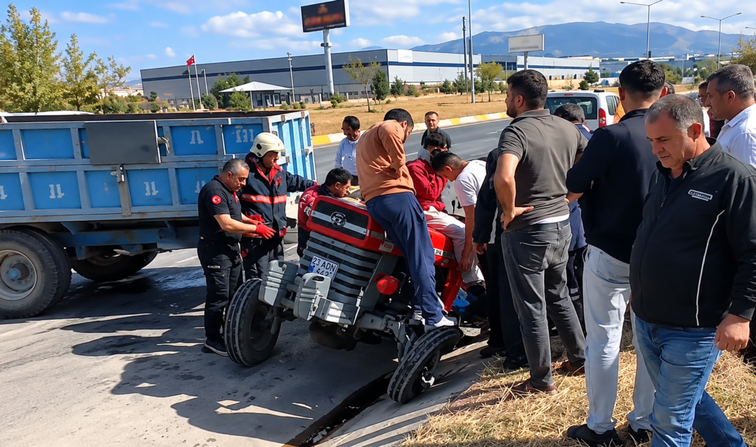 Beton Mikseri İle Traktör Çarpıştı: 2 Yaralı Malatya’nın Yeşilyurt ilçesinde beton mikseri ile traktörün çarpışması sonucu meydana