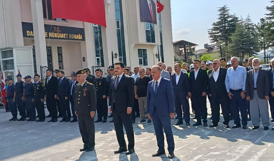 Darende’de Gaziler Günü Gurur Ve Minnetle Kutlandı Malatya’nın Darende ilçesinde 19 Eylül Gaziler Günü dolayısıyla düzenlenen törende,