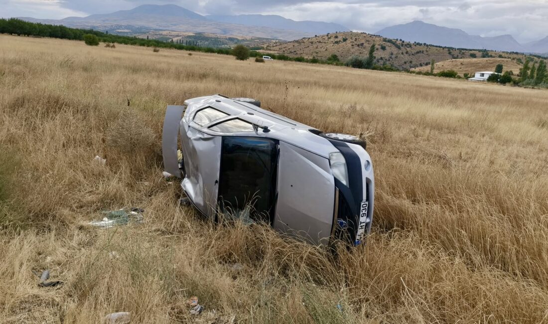 Malatya’nın Doğanşehir ilçesinde meydana gelen iki ayrı trafik kazasında 4
