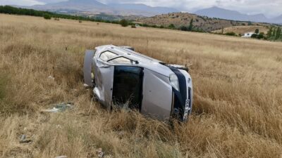Malatya’nın Doğanşehir ilçesinde meydana gelen iki ayrı trafik kazasında 4