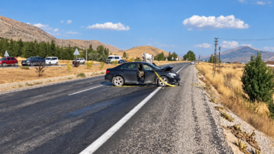 Malatya’nın Doğanşehir ilçesinde otomobille çarpışan motosikletin sürücüsü Ali İhsan Şahin,
