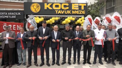 Koç Et Tavuk ve Meze’nin yeni şubesi Malatya’da hizmete açılırken,